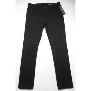 ONeill‎ Jeans Mens Size 32 x 32 Black Denim The Slim Leg Low Rise Stretch NWT